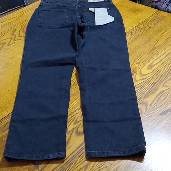 EVERLANE 25 CROP Womens FADED BLACK Jeans DENIM Pants New CHEEKY ORGANIC COTTON - Picture 10 of 11